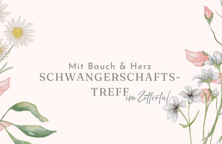 achtsamer Schwangerschaftstreff im Zittertal in wunderschöner Atmosphäre